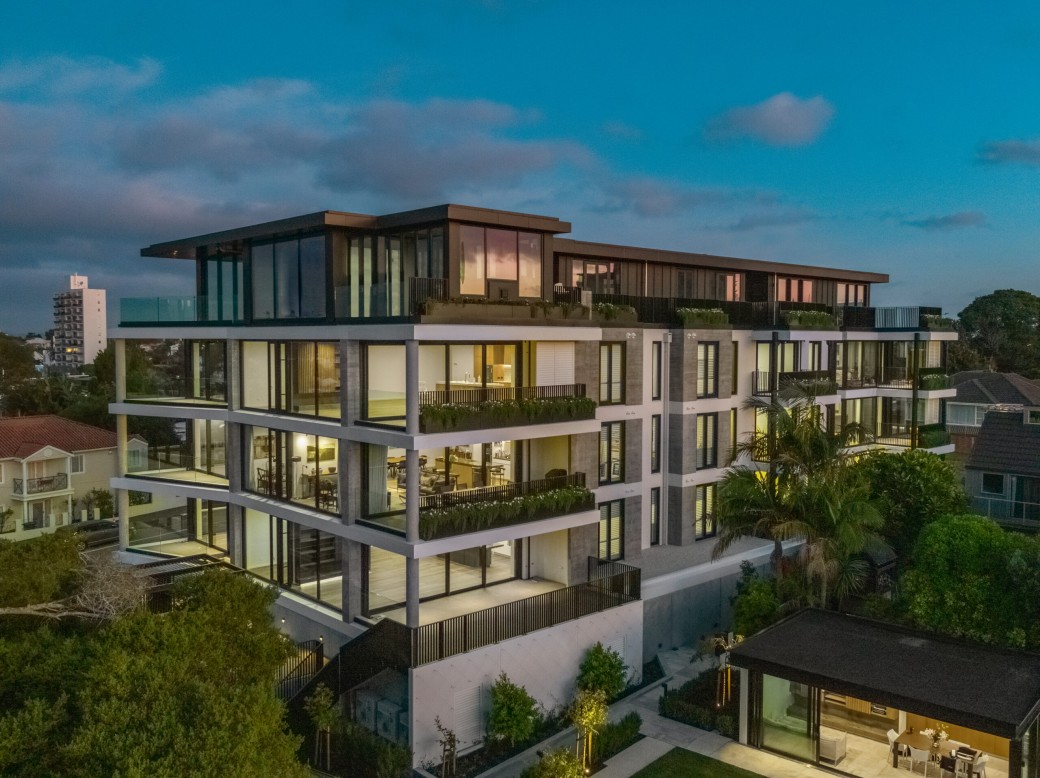 Residential development construction